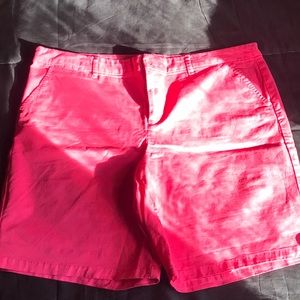 Gap khakis hot pink size 14 They are down to knee in length